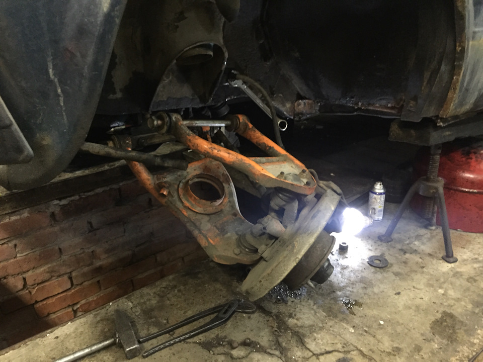 Day 5. Установка рычагов турботема winter drift в гараже 1342 — Lada ...