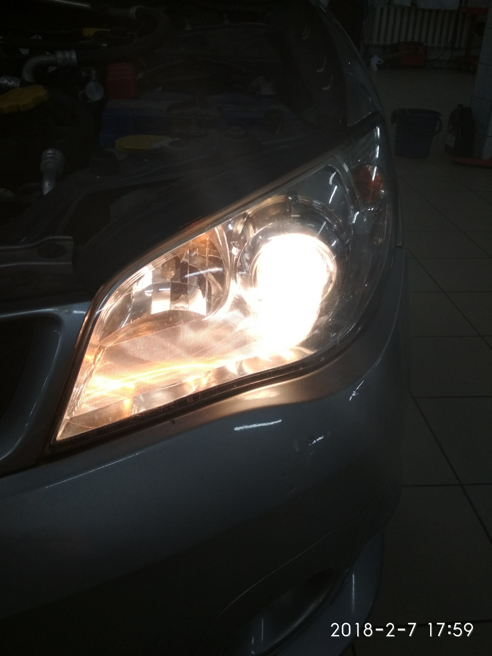 LED лампы H7 в ближний свет — Subaru Impreza (GD, GG), 1,5 л, 2006 года |  аксессуары | DRIVE2