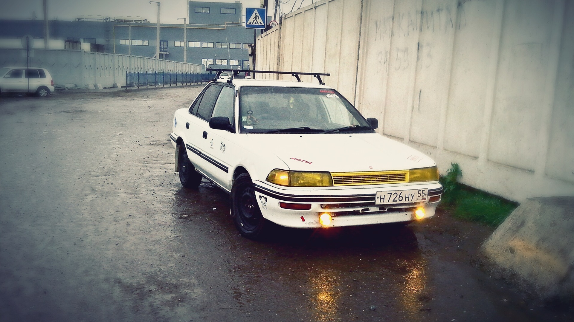 Toyota Corolla (90) 1.3 бензиновый 1990 | Коня в капот на DRIVE2