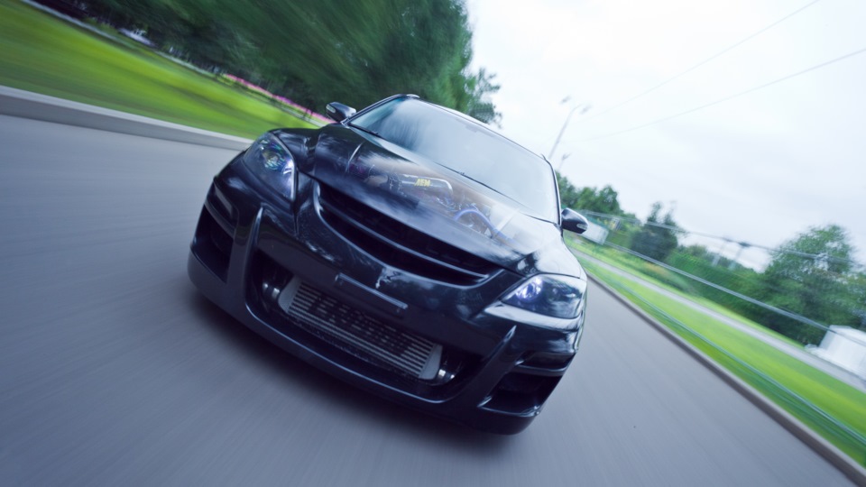 Mazda 3 MPS Black MaMbaPoison inside