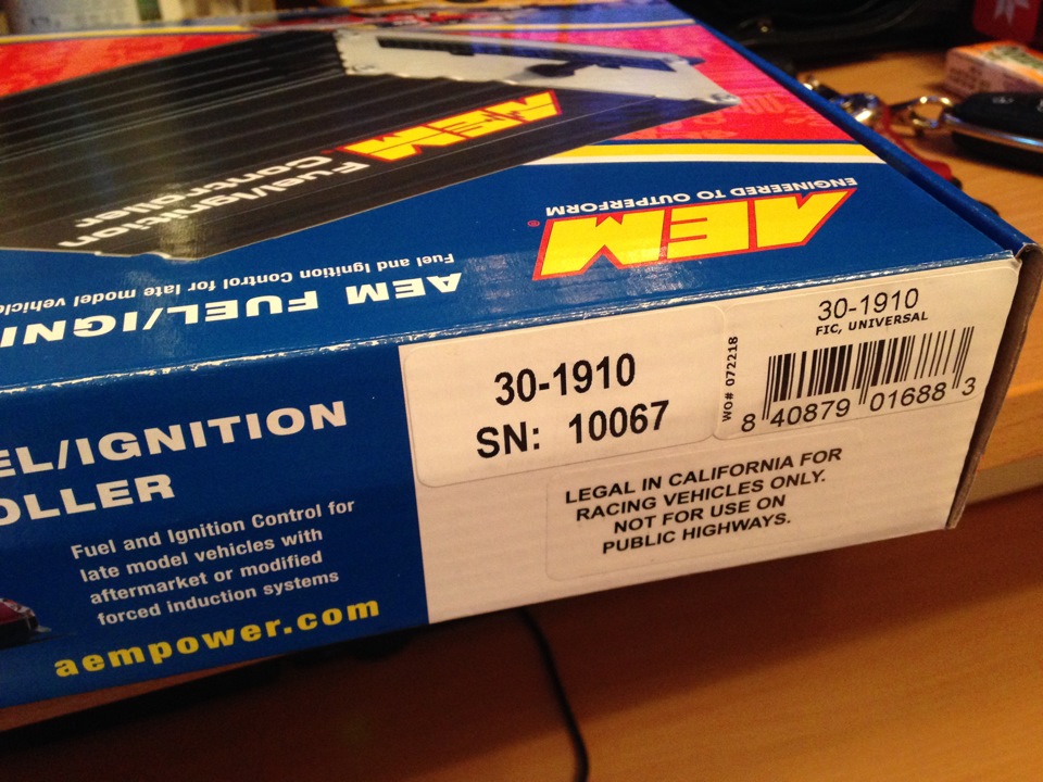 AEM Fuel/Ignition Controller — Ford Probe II, 2,5 л, 1994 года тюнинг