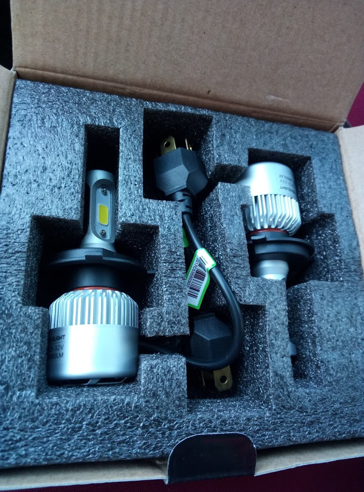 Да будет свет!Установка LED ламп в фары головного света вместо обычных ...