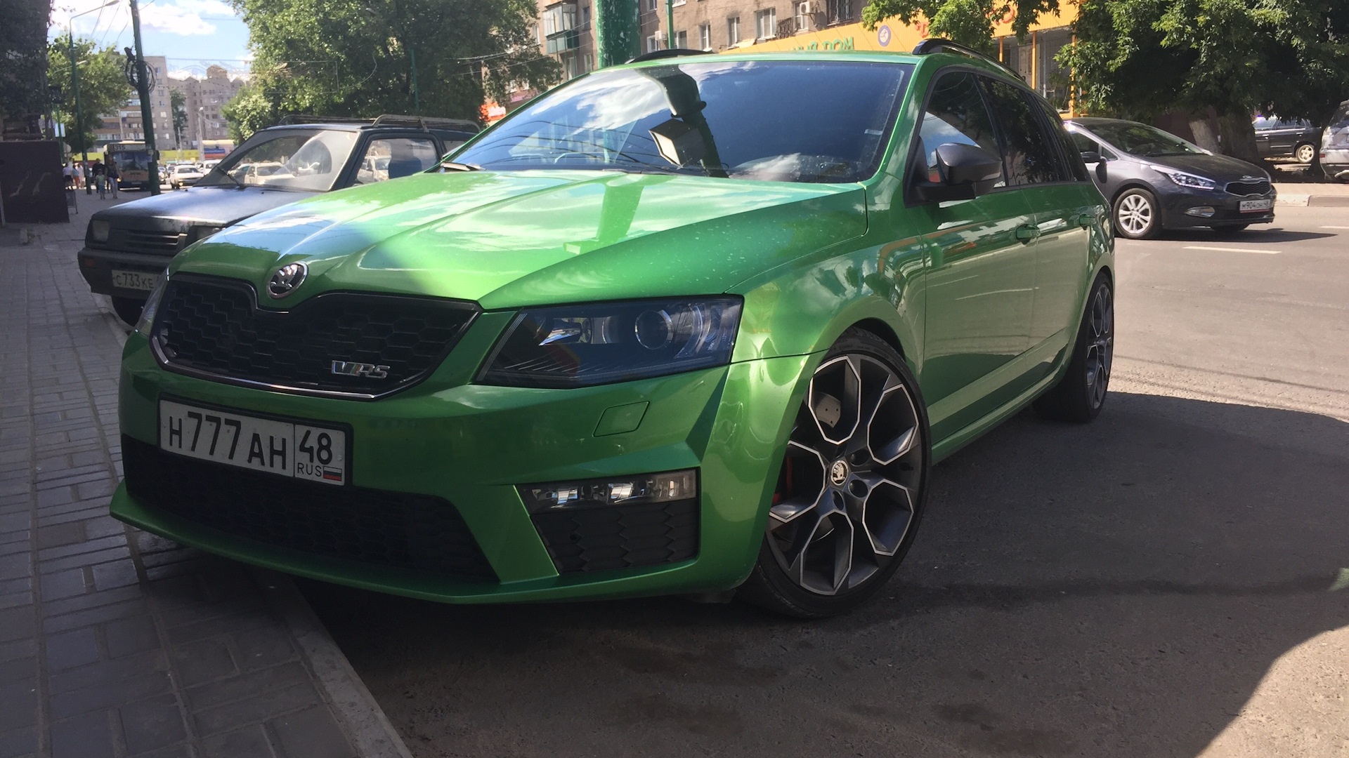 Skoda Octavia RS Green 2020