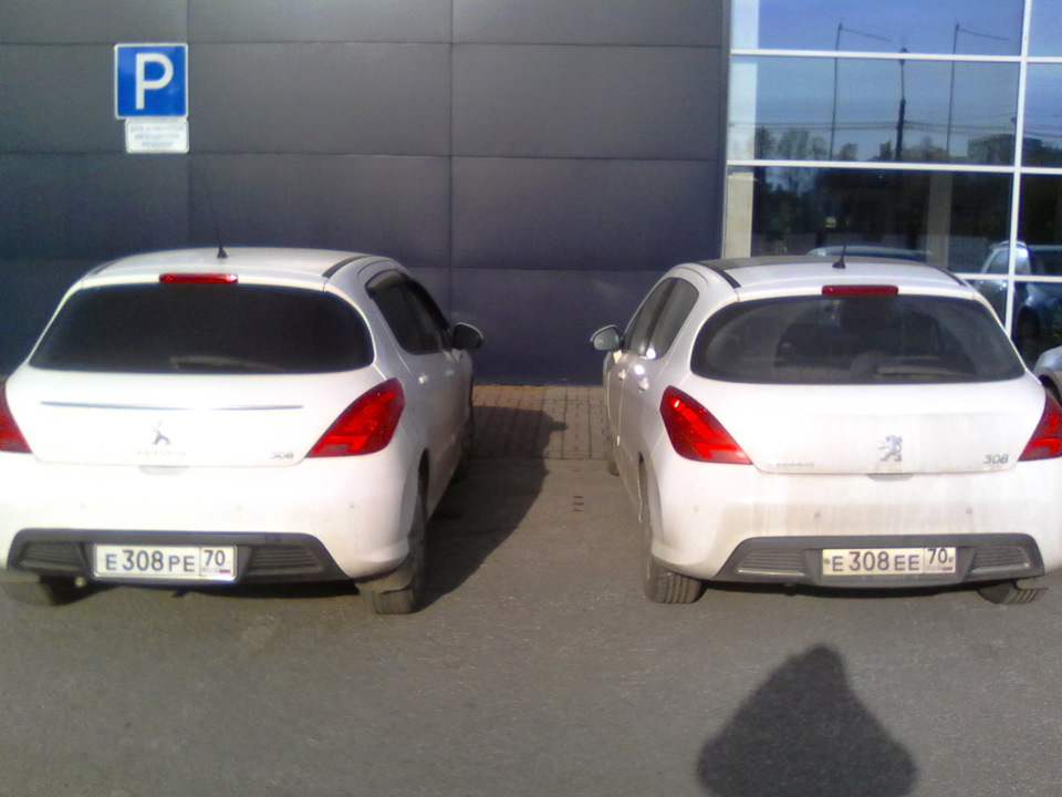 Фото в бортжурнале Peugeot 308 (1G)