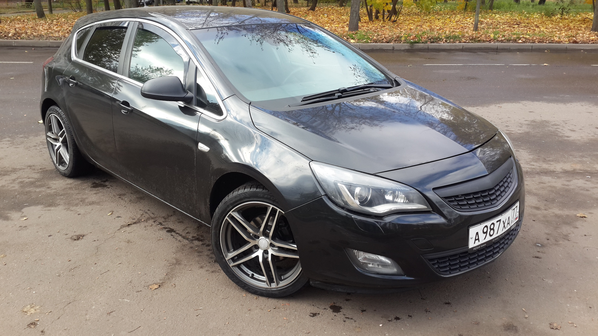 Полировка opel astra j