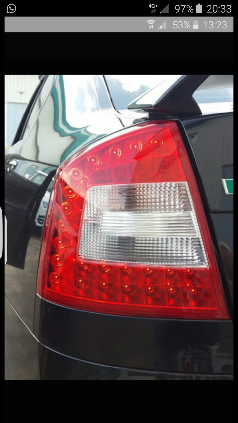 Кому led фонарики на шкоду фл? Мм) — Skoda Octavia RS A5 Mk2, 2 л, 2010 ...