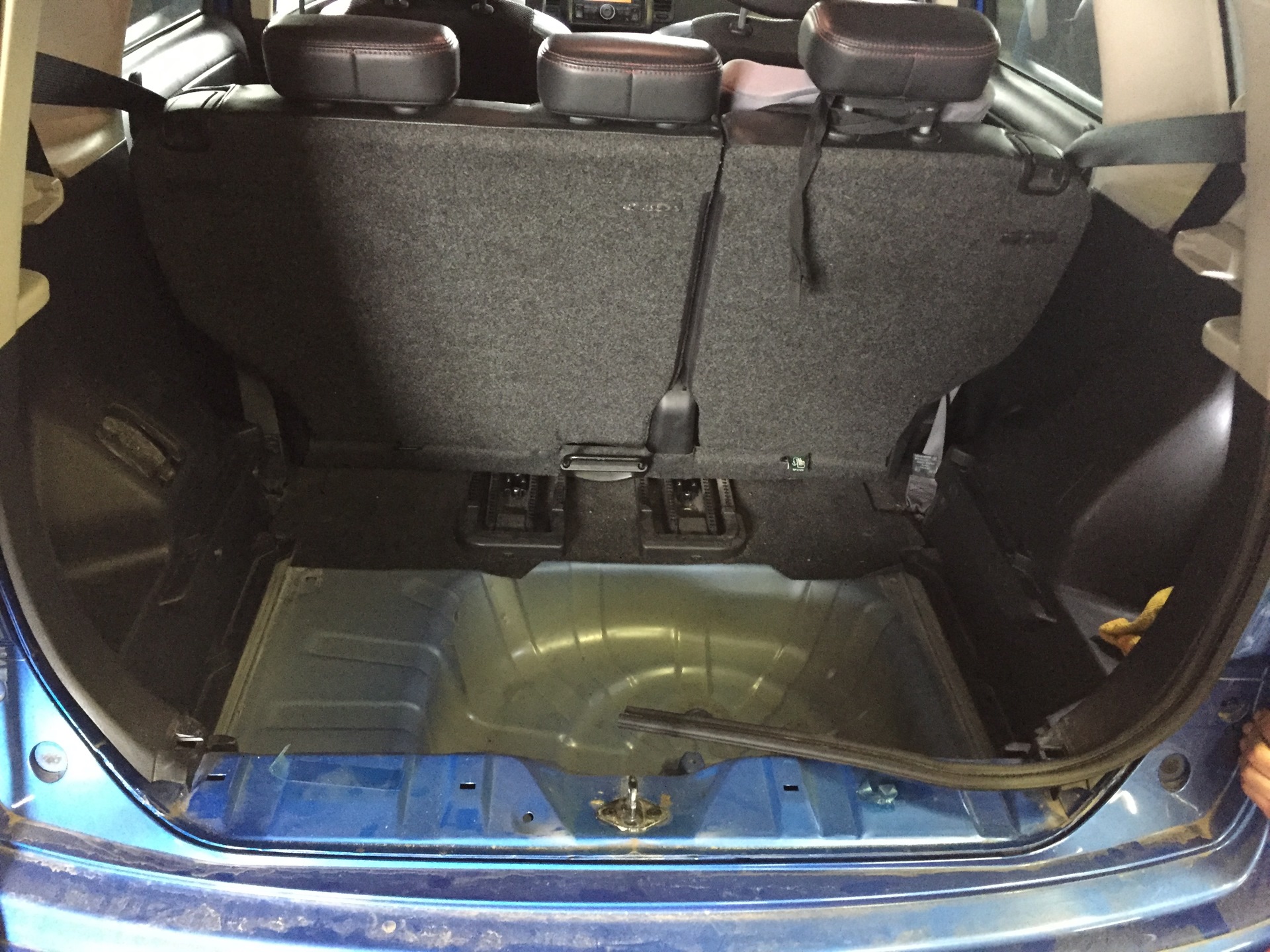 Nissan Note 2012 багажник