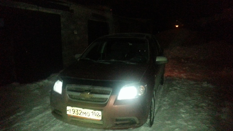 Включенный кондиционер при обдуве стекла. — Chevrolet Aveo Sedan (1G ...