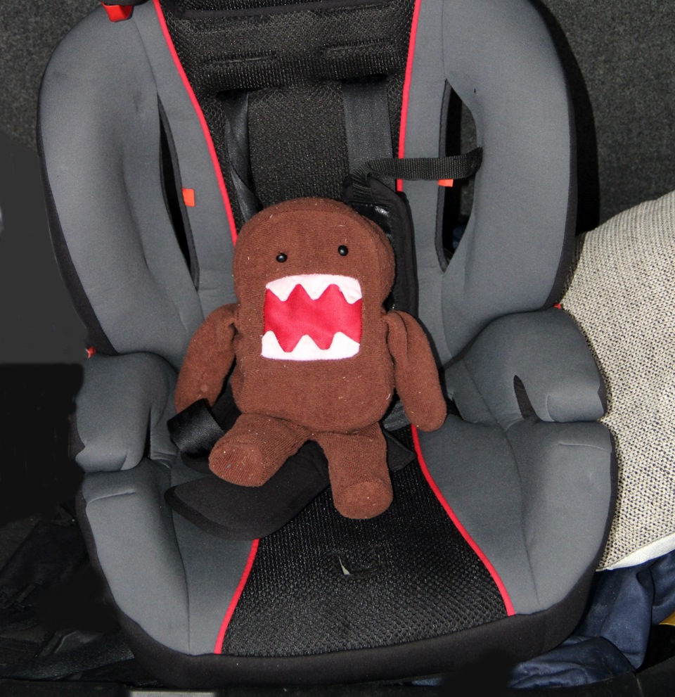 № 9 JAPAN CAR and Domo-kun どーもくん — Honda Fit (1G), 1,4 л, 2003 года |  страхование | DRIVE2