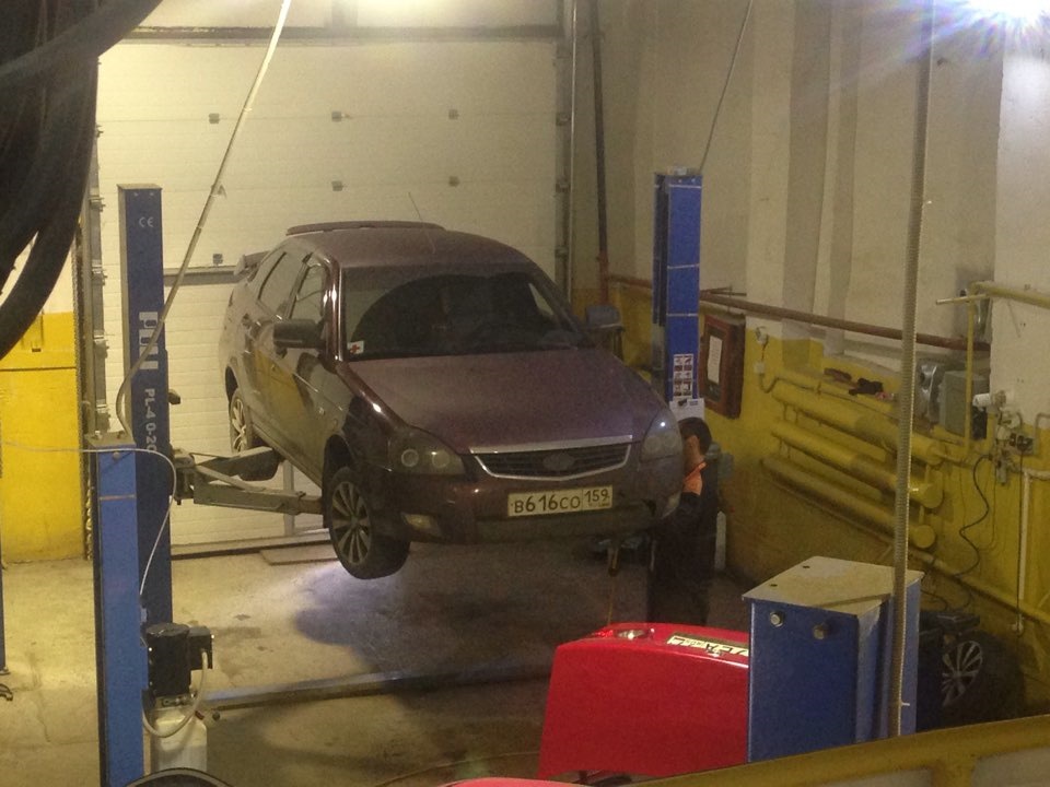 Развал/схождение — Lada Приора хэтчбек, 1,6 л, 2012 года | визит на ...