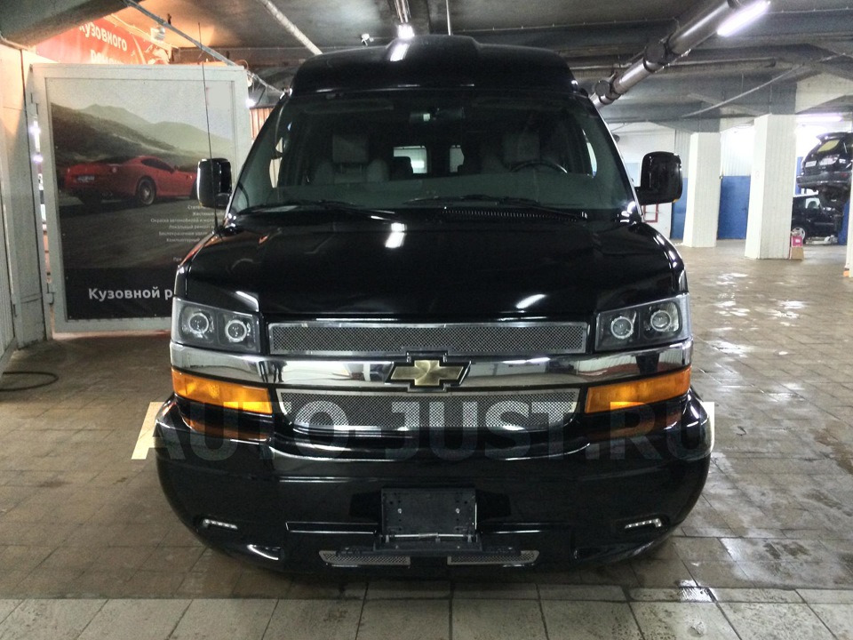 Установка биксеноновых линз Chevrolet Express — Авто-Джаст на DRIVE2