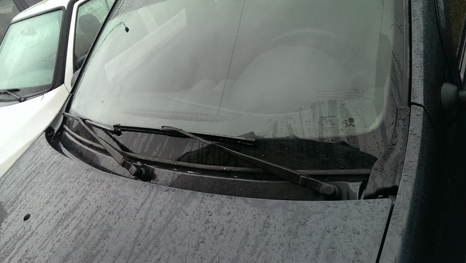 доработка трапеции дворников — Dacia Logan (1G), 1,4 л., 2006 года ...