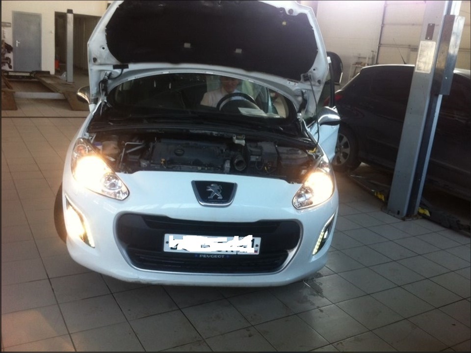 Что то из новенького для пежо!боковой свет на пежо 308! — Peugeot 308 ...