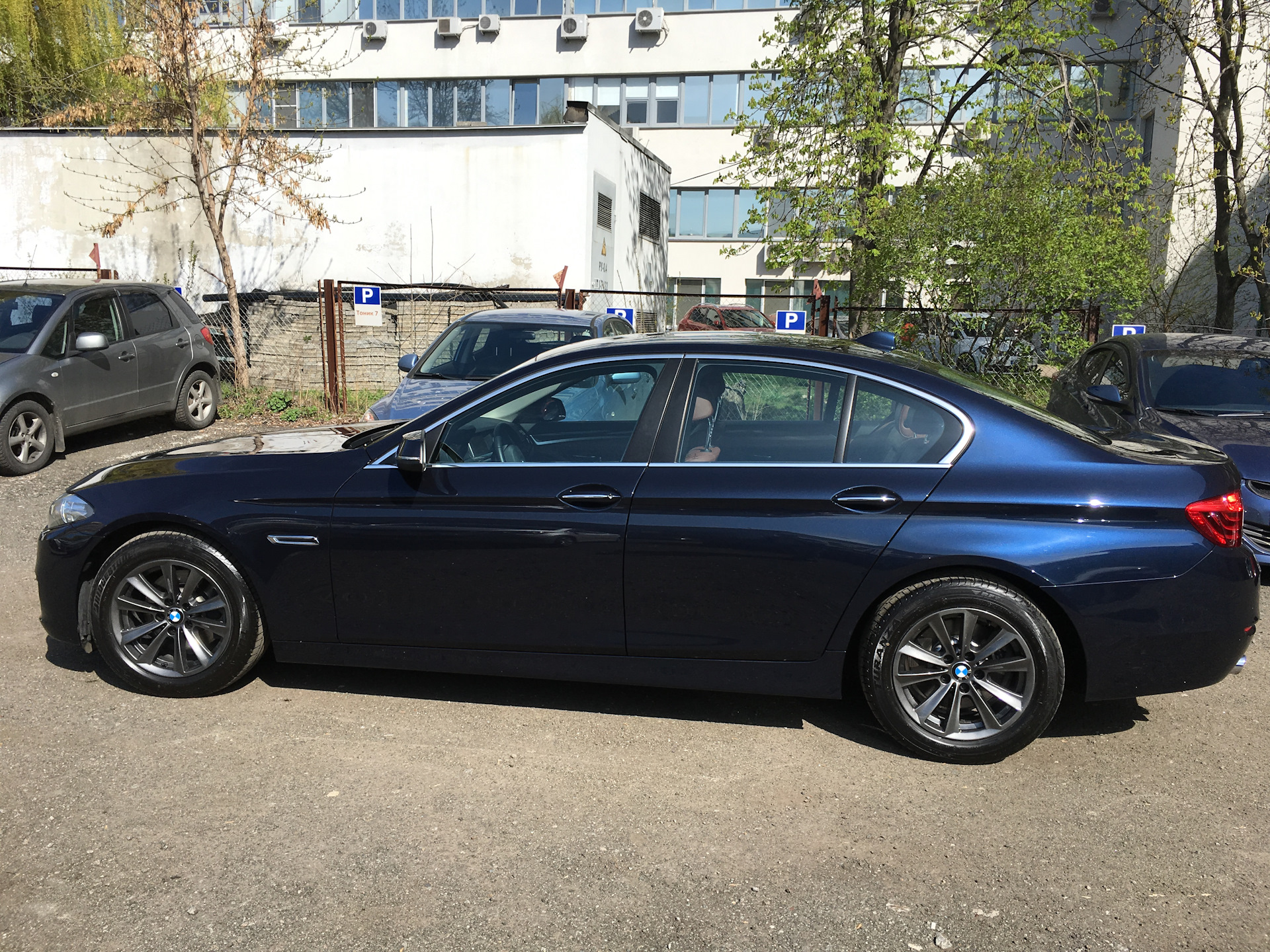 Диски в цвет graphite — BMW 5 series (F10), 2 л, 2016 года | колёсные диски  | DRIVE2