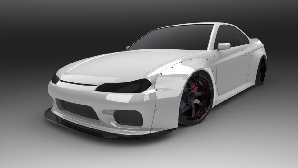 Nissan Silvia s15 расширение