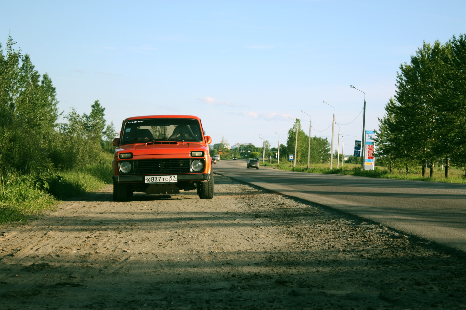 Поездка на АЭ или как моя машина грустит в Ярославле — Lada 4x4 3D, 5,7 л,  2001 года | ДТП | DRIVE2