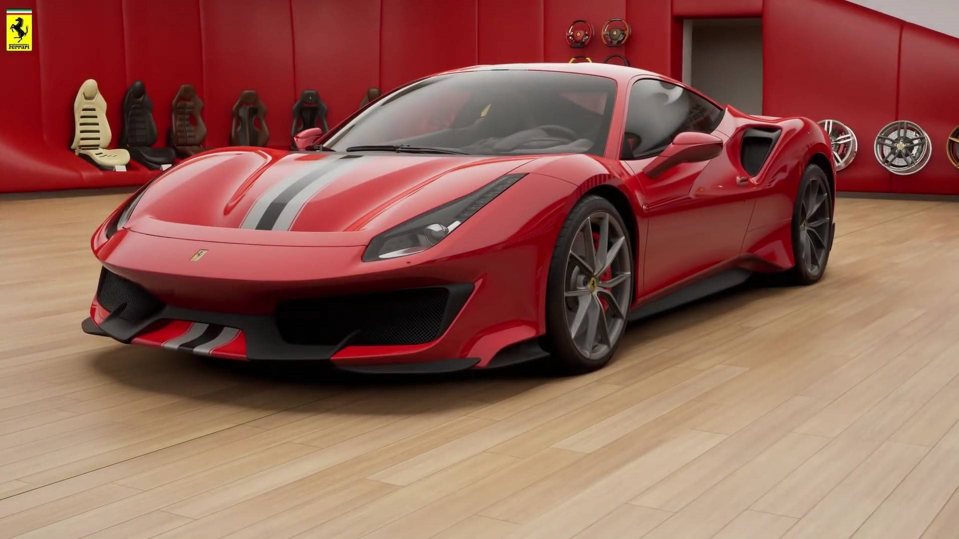 Автомобиль Ferrari 488 GTB