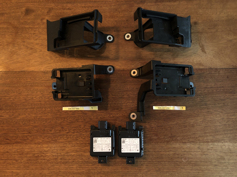 Вот мой комплект — Volkswagen Golf Variant (Mk7). Запчасти на фото: 5H6907456