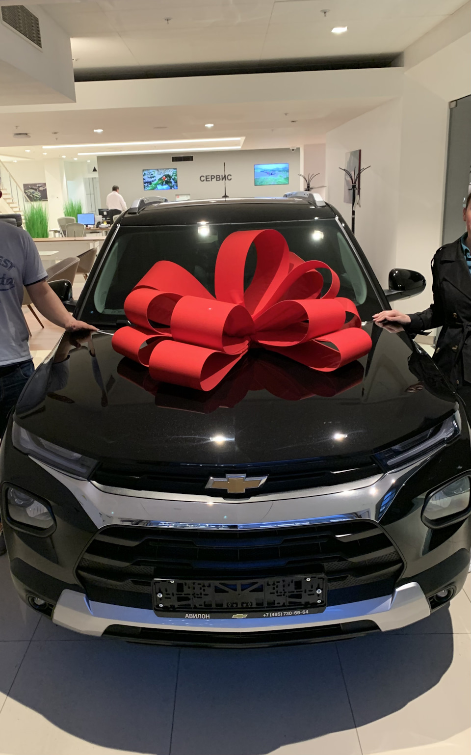 Вот она новая. Сори за поздние фото… праздновал)) — Chevrolet TrailBlazer  (crossover), 1,3 л, 2021 года | покупка машины | DRIVE2