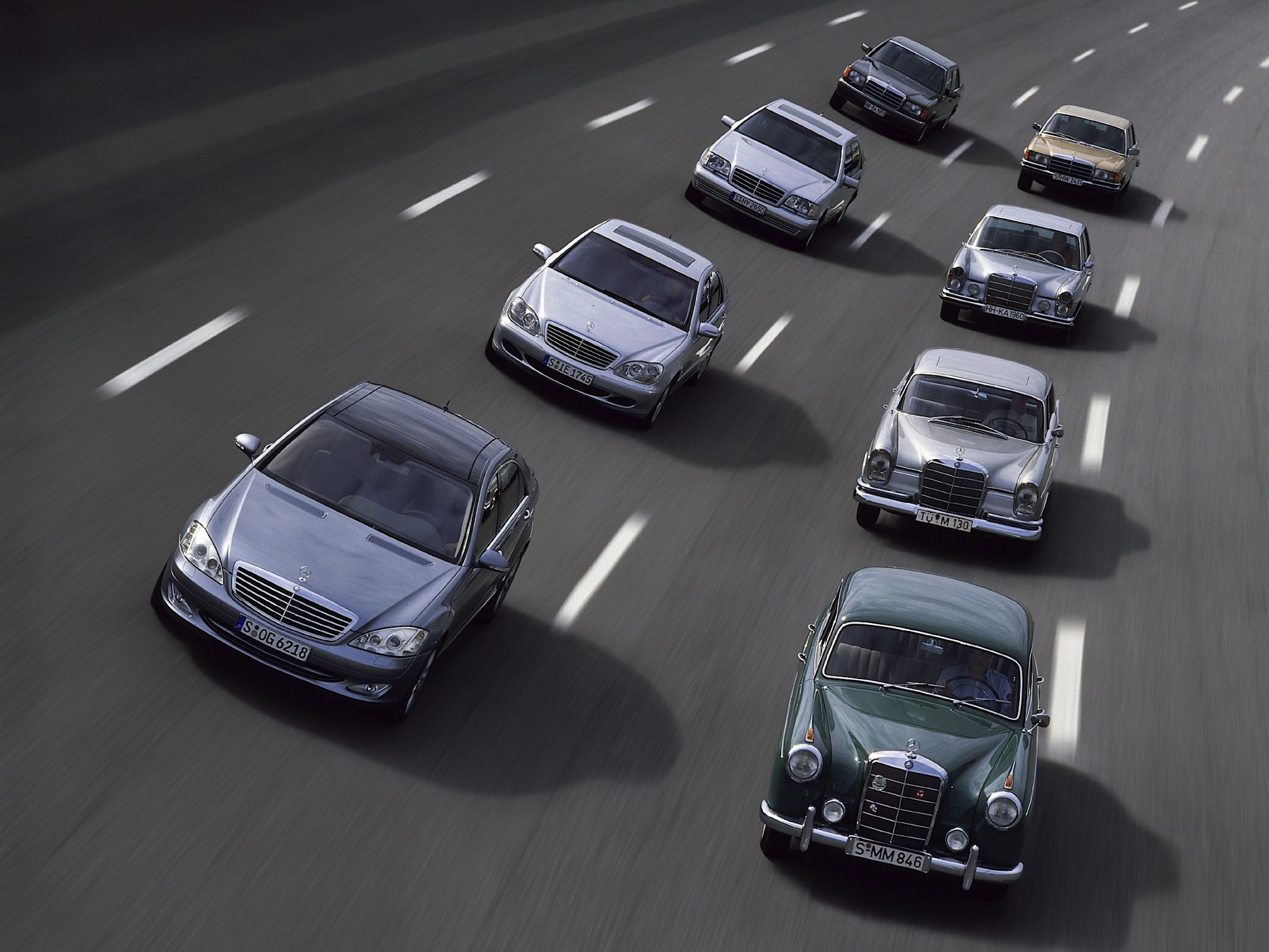 Mercedes Benz s class Evolution