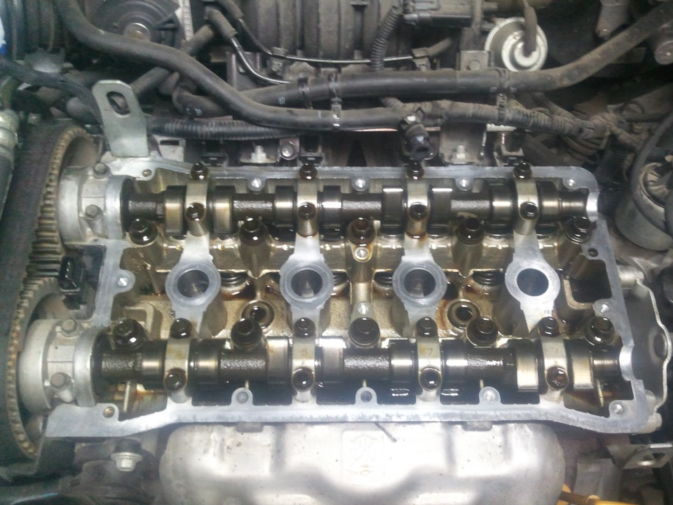 Заменена прокладка клапанной крышки — Chevrolet Lacetti Sedan, 1,6 л ...