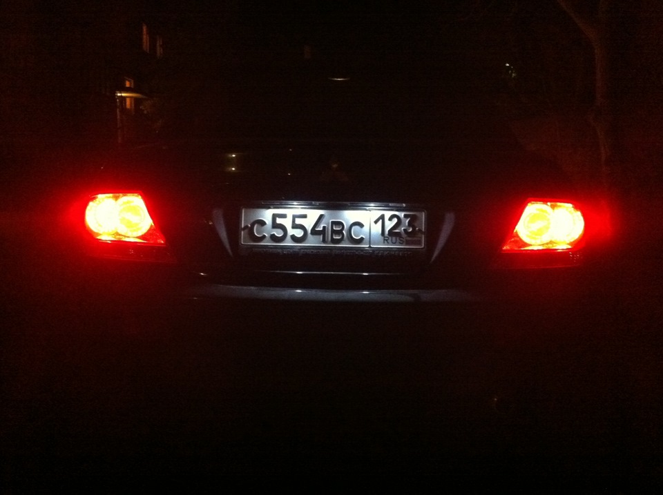 Подсветка номера — Mitsubishi Lancer IX, 1,6 л, 2007 года | стайлинг ...