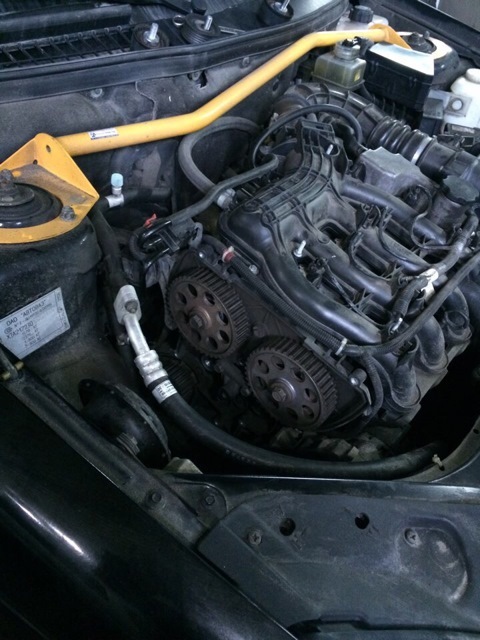 Вот и у меня оборвался ремень ГРМ, последствия((( — Lada Приора хэтчбек ...