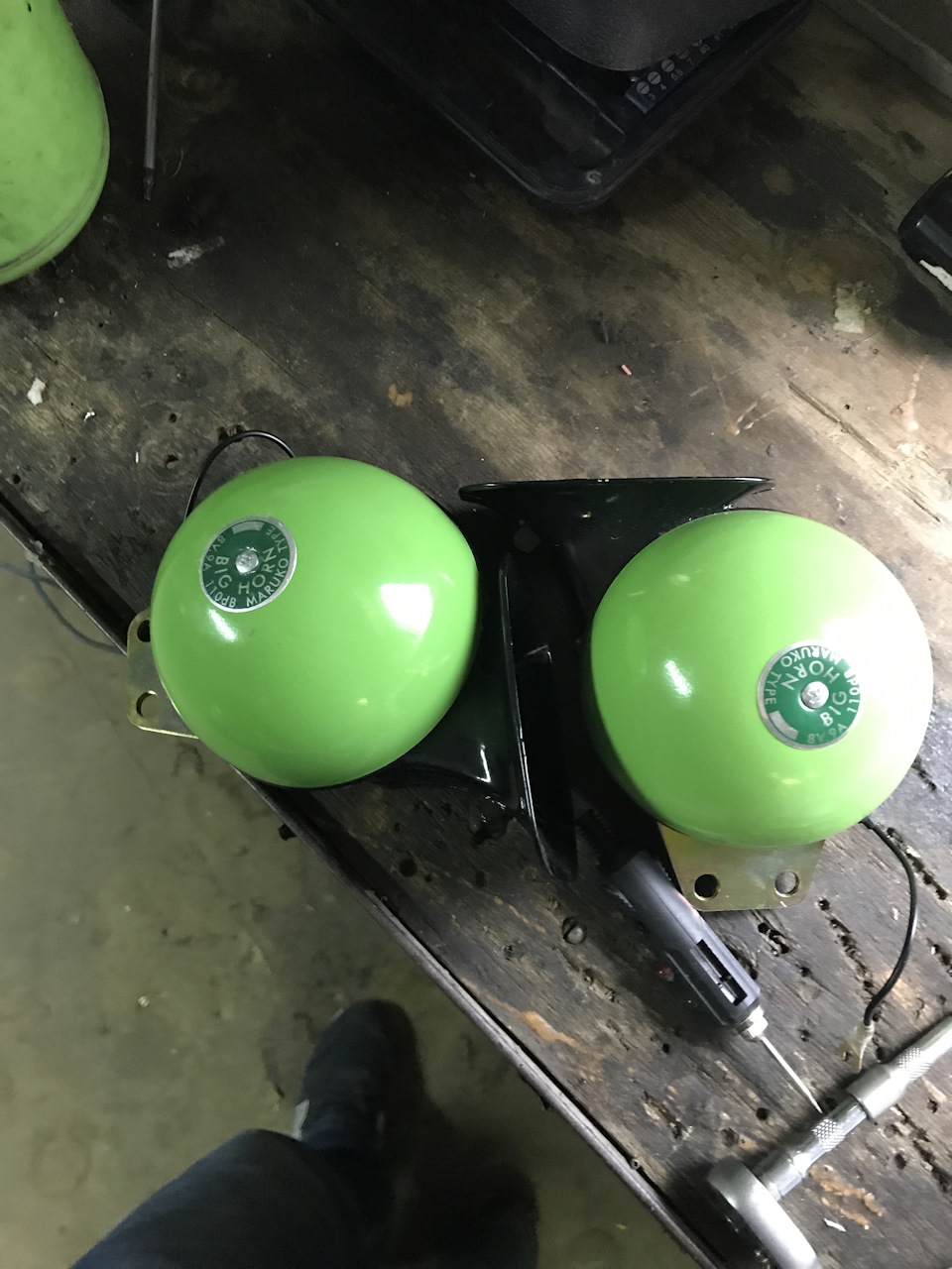 Клаксон Big Horn. — KIA Rio (3G), 1,6 л, 2016 года тюнинг DRIVE2