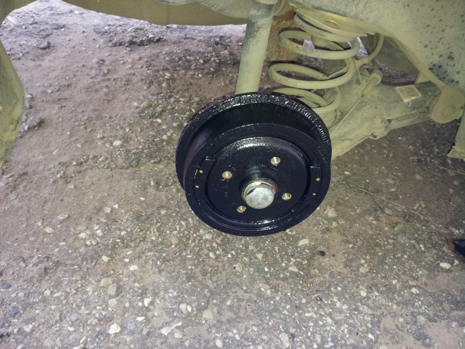 Покраска барабанов)) — Daewoo Nexia (2G), 1,6 л, 2008 года | тюнинг ...