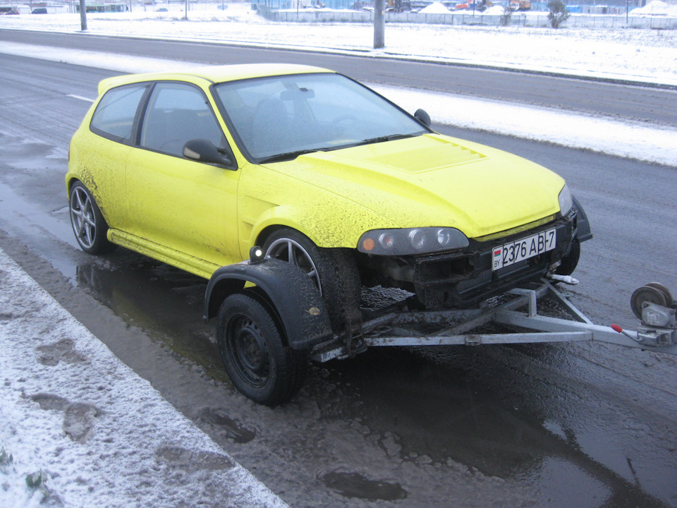 Еду в Витебск — Honda Civic Hatchback (5G)