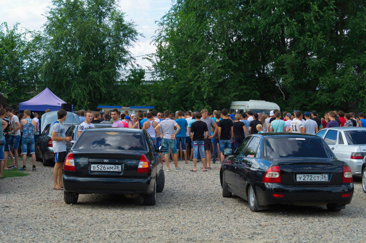 Соревнования по автозвуку в Буденновске 24.07.2016 — Lada Приора седан, 1,6  л, 2011 года | соревнования | DRIVE2