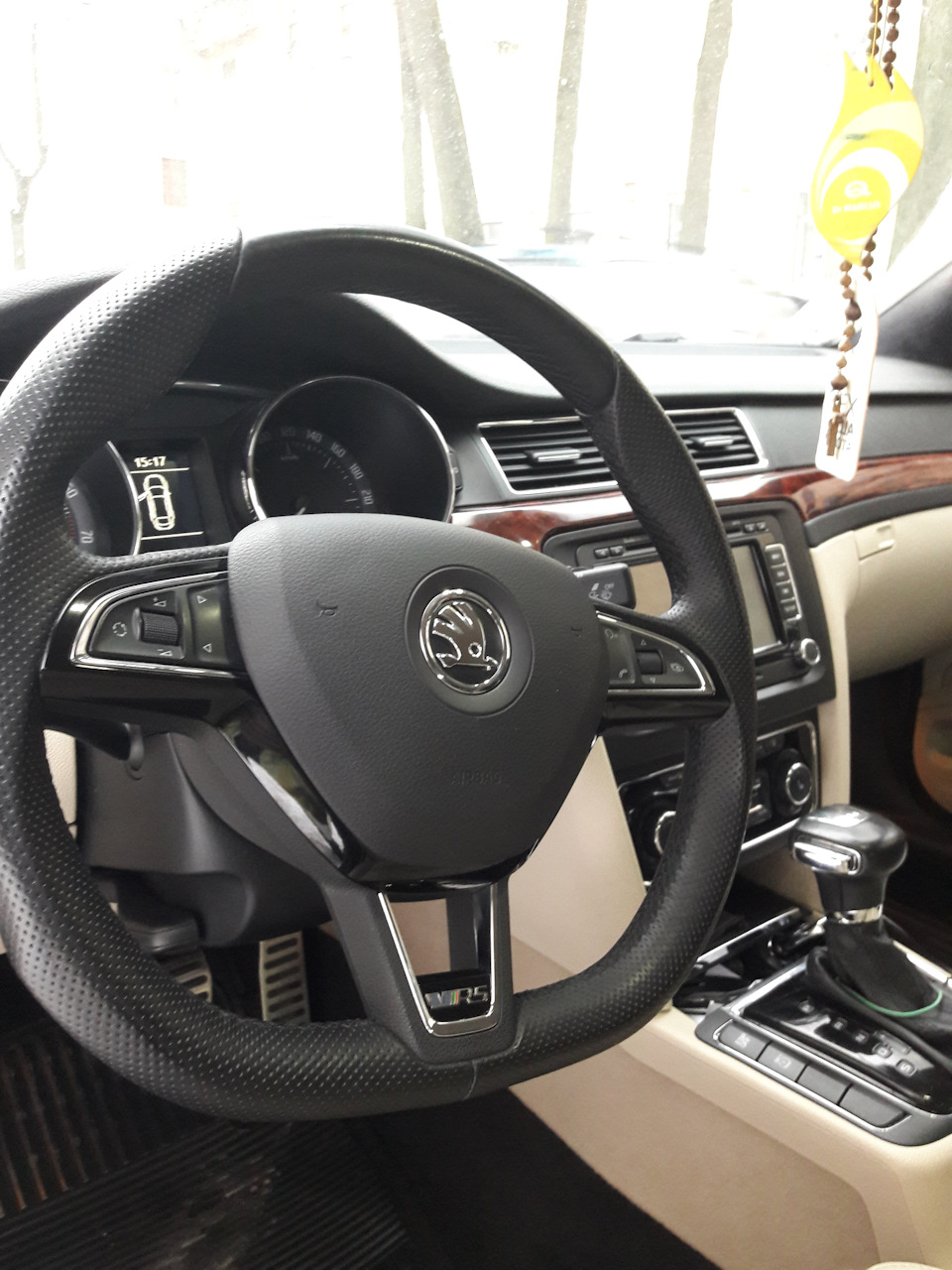Как снять руль шкода кодиак Доработка руля до v//RS - Skoda Superb Mk2, 2 л, 2009 года стайлинг DRIVE2