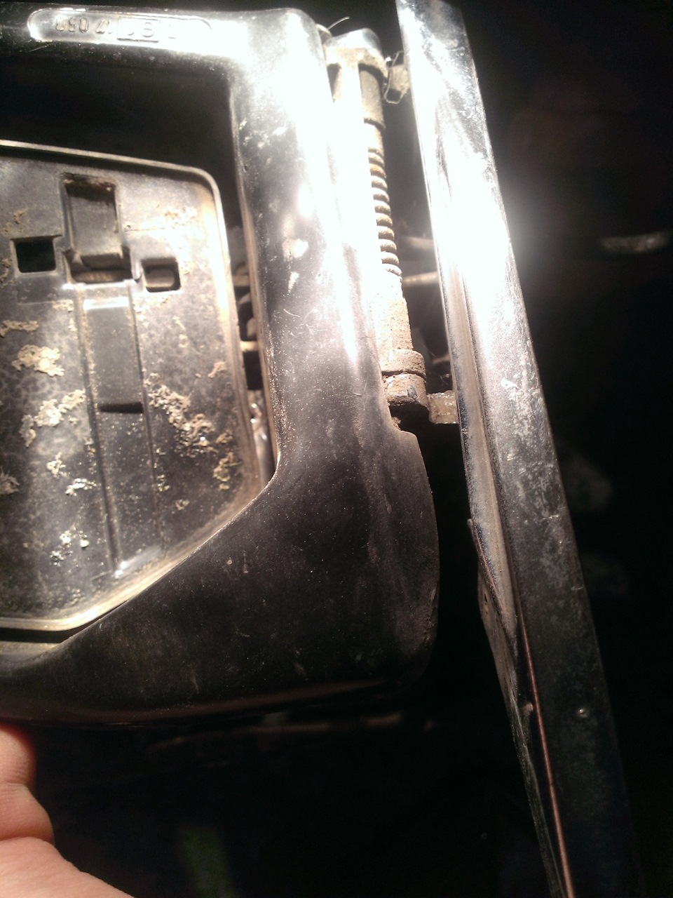 Разбор зеркала бокового + взаимозаменяемость — Mercedes-Benz W123, 2 л ...