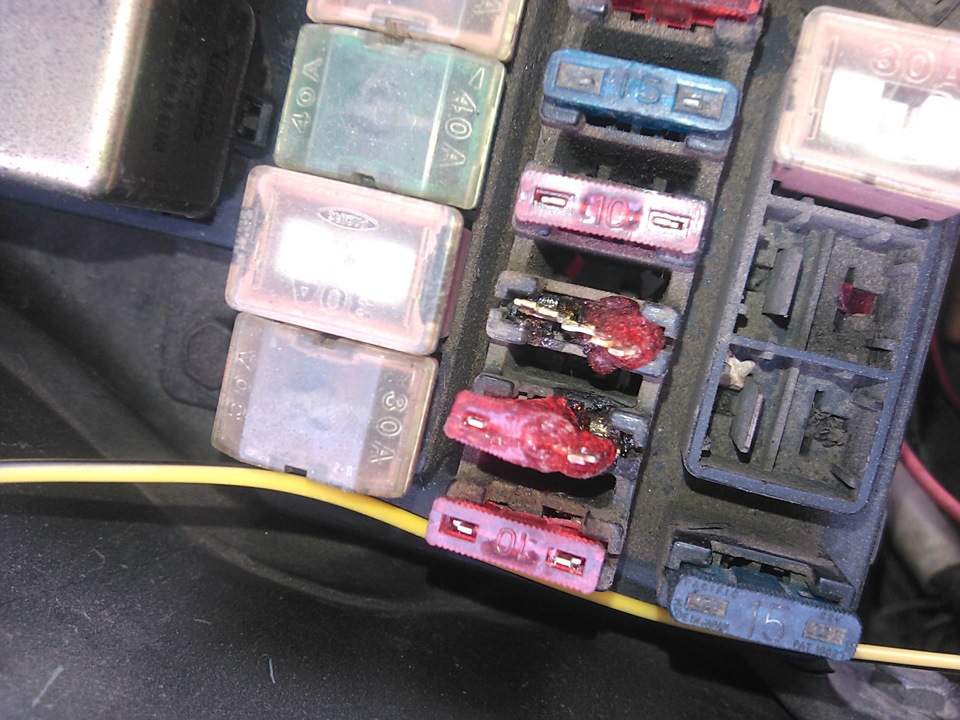 Проводка под панелью и предохранители, часть 1 — Mitsubishi Galant (6G ...