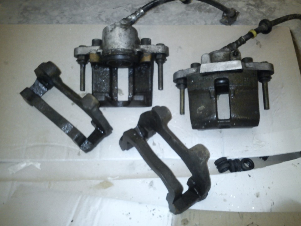 переход с R13 невентилируемых на R14 вентилируемые тормозные диски ( Ч ...