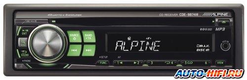 Alpine CDE-9874R на Pioneer DEH-2310UB — Daewoo Nexia, 1,6 л, 2007 года ...