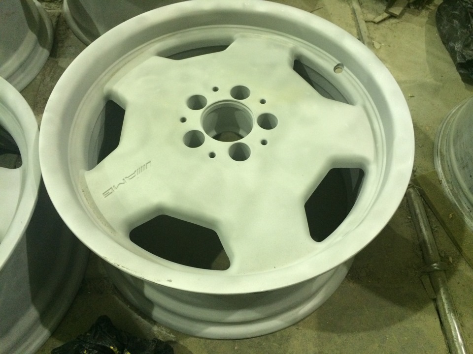 отдал на покраску, (порошковую покраску) почему порошковая спросите ...