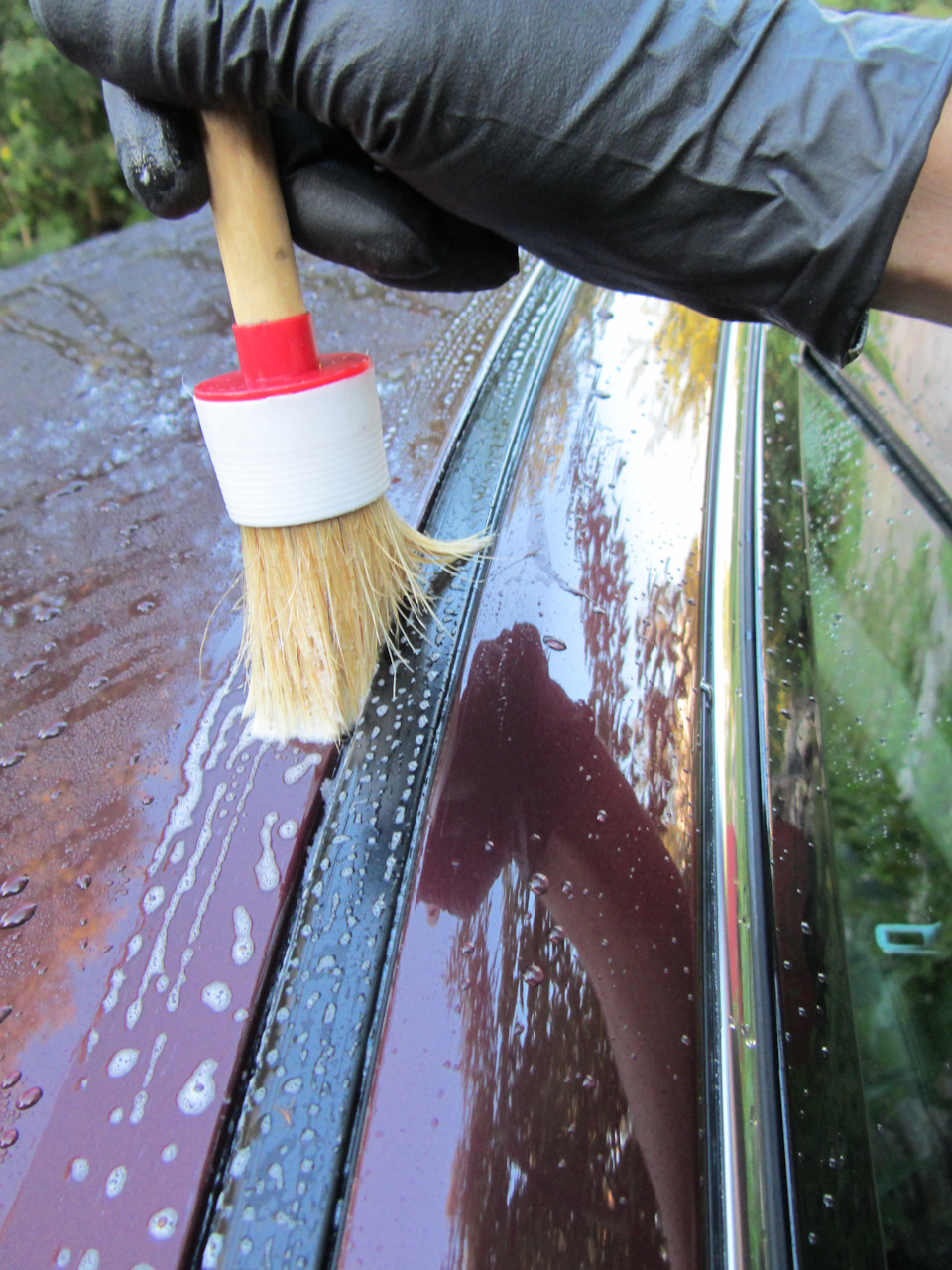 Желоба на крыше автомобиля — Nissan Teana (J32)