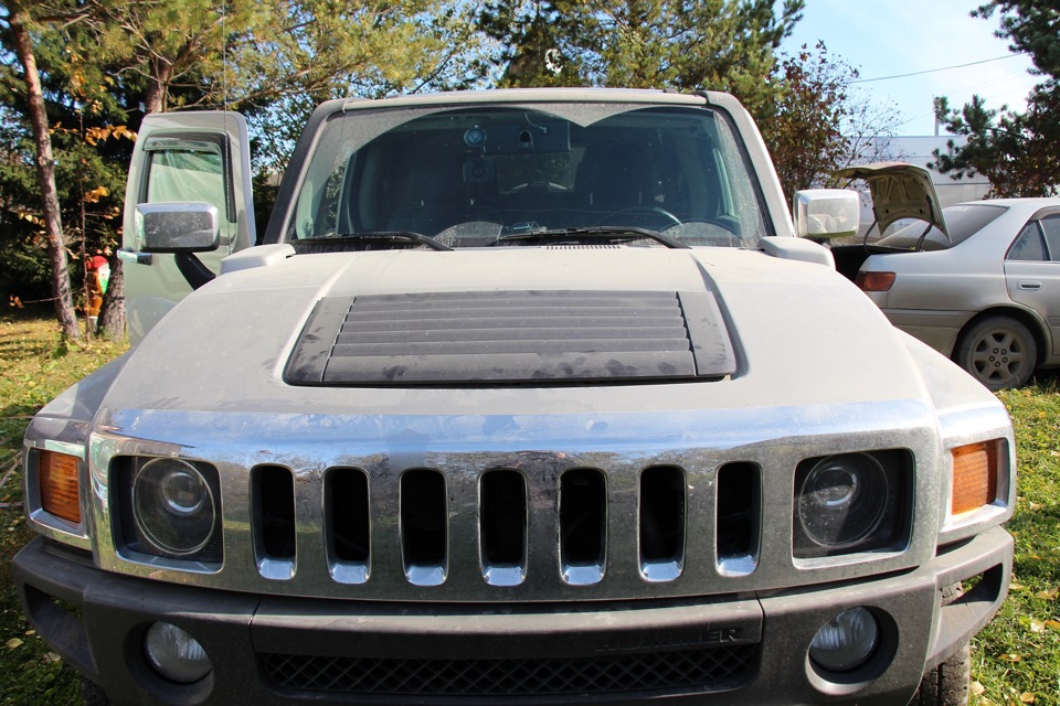 Как снять накладку капота хаммер h3 Ручки на капот - Hummer H3, 3,7 л, 2008 года другое DRIVE2
