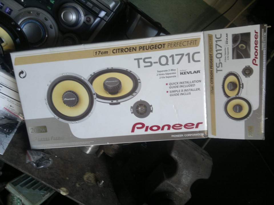 Pioneer TS-Q171C — Lada 21074, 2009 года | автозвук | DRIVE2