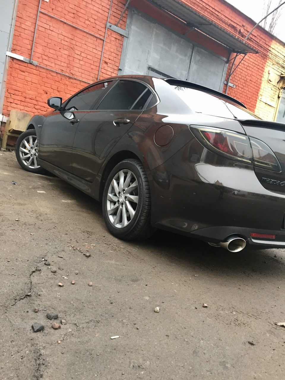 Временный пост, оригинальные брызговики, прошу помочь — Mazda 6 (2G) GH, 2  л, 2010 года | стайлинг | DRIVE2