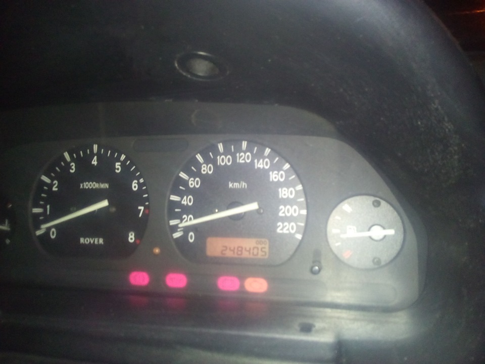 Спидометр врет на 10-15 км)) — Rover 25, 1,4 л, 2000 года | поломка ...
