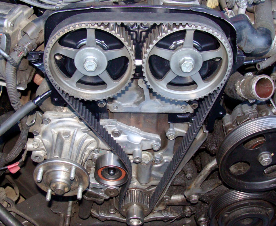 Как снять генератор 2jz