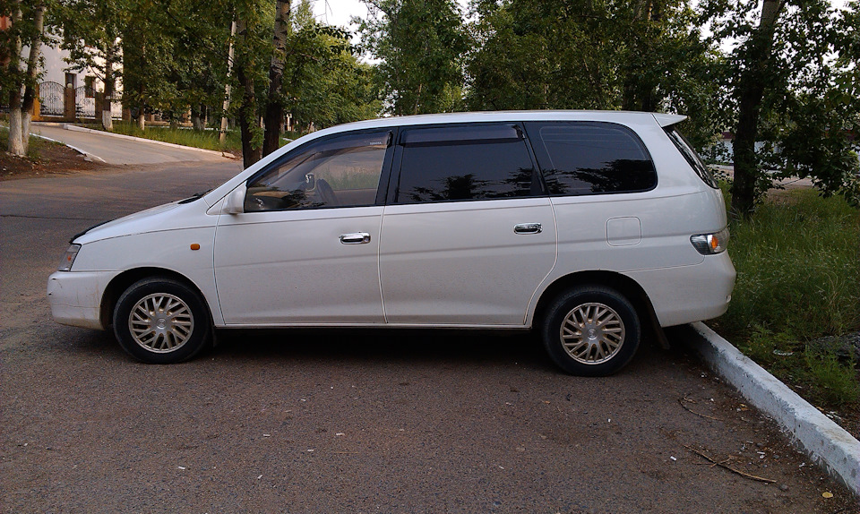 Полиуретан в подвеску, проставки под задние пружины. — Toyota Gaia, 2 л ...