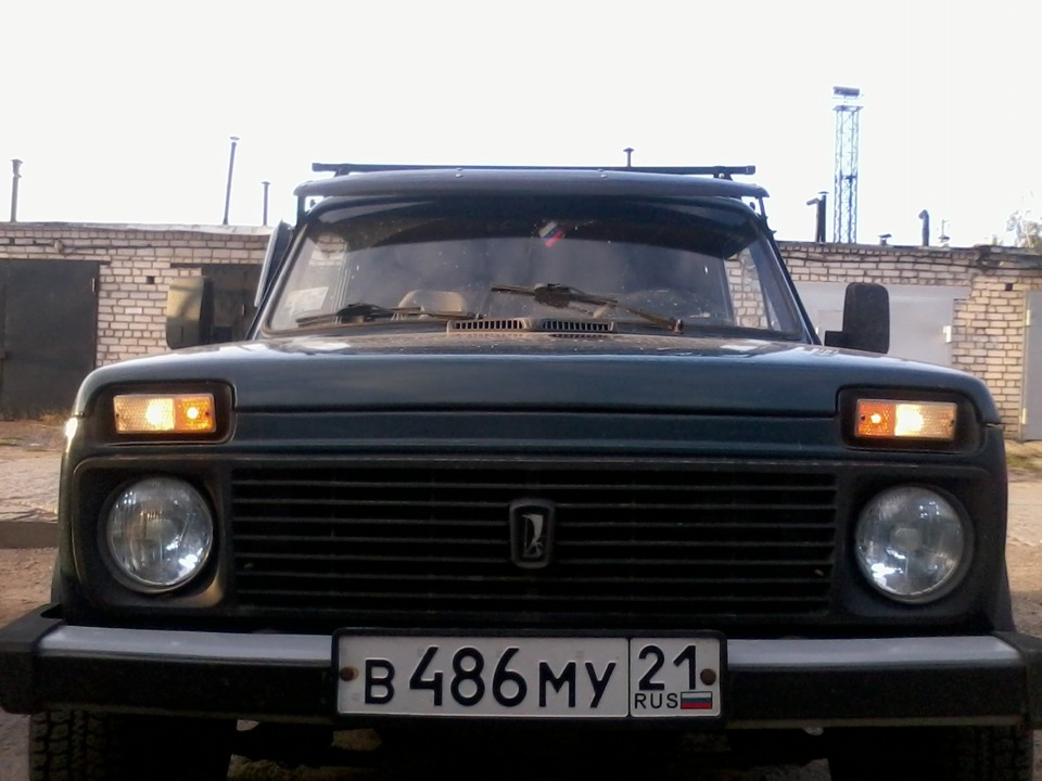 Поменял местами поворотник и габарит — LADA 4x4 3D, 1,7 л., 1998 года ...