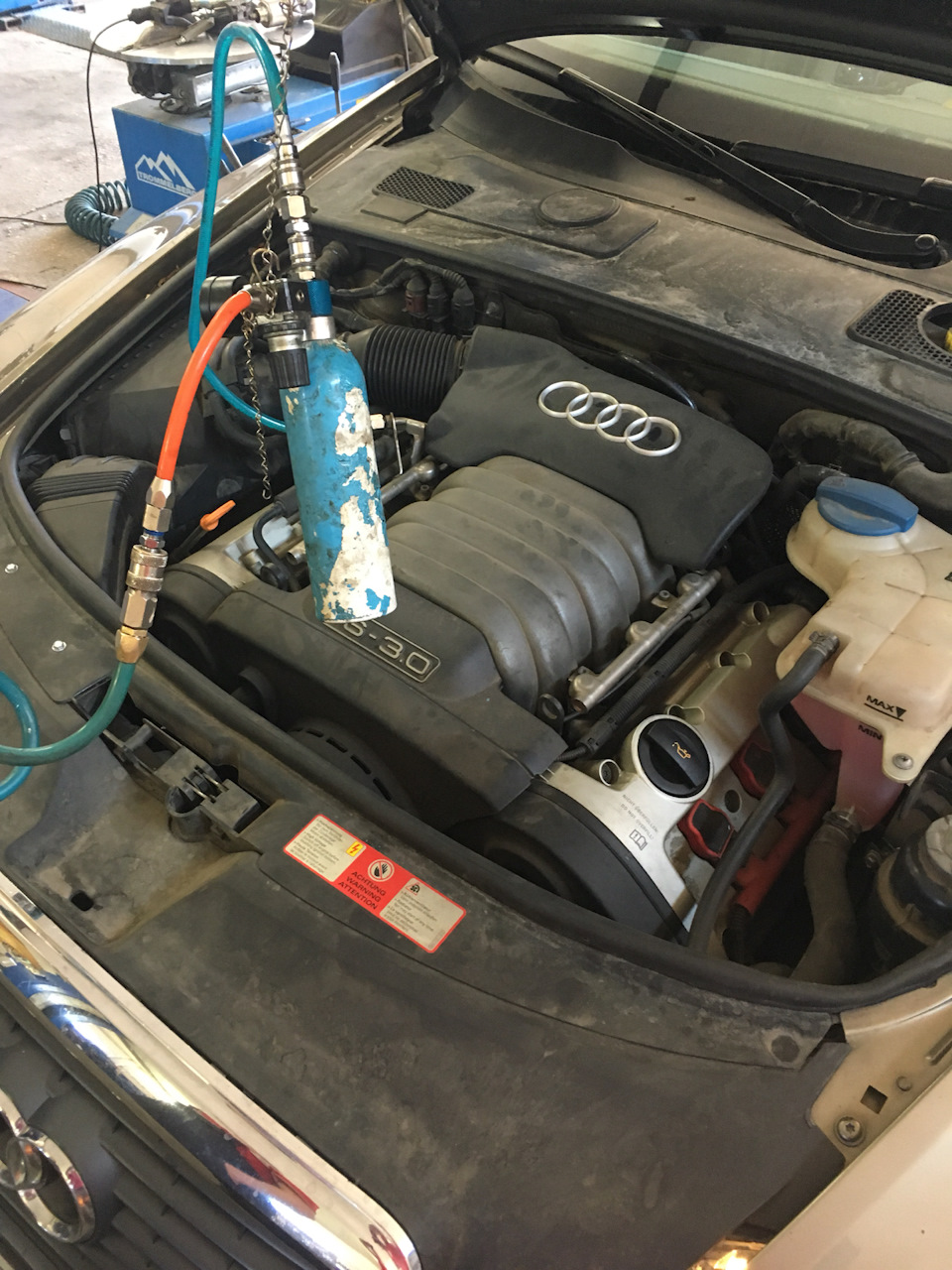 Промывка винсом… — Audi A6 (C6), 3 л, 2005 года | визит на сервис | DRIVE2