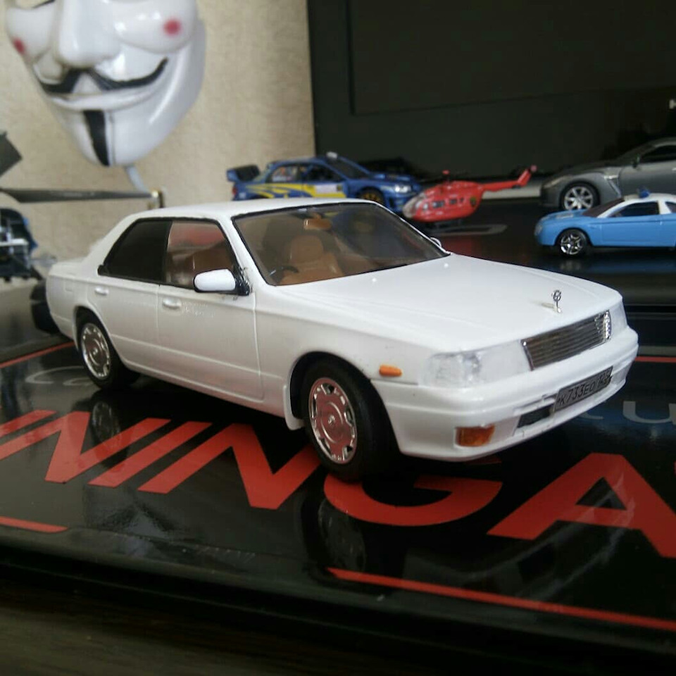 Собрал модель 1:24 — Nissan Laurel (C34), 2,5 л, 1998 года | просто так |  DRIVE2