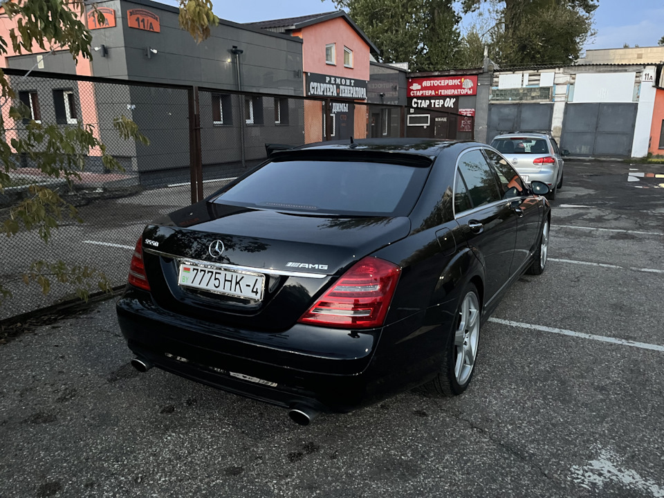 Замена бочка ГУР, болтов схождения, генератора — Mercedes-Benz S-Class ...