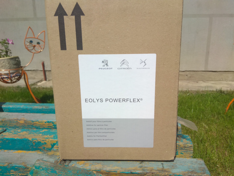 Eolys (Иолис) Powerflex. Долив присадки. — Peugeot 5008 (1G), 1,6 л ...
