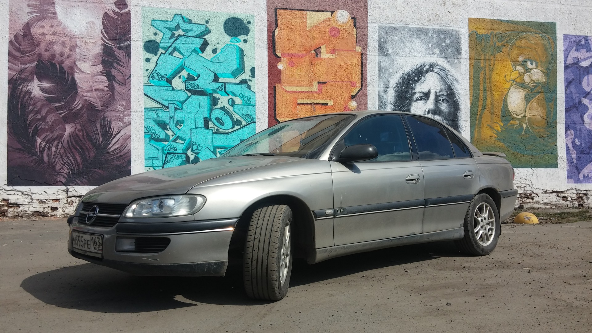 Opel Omega b камуфляж